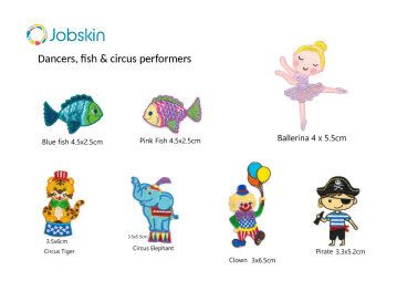 Dancers, Fish, and Circus Performers