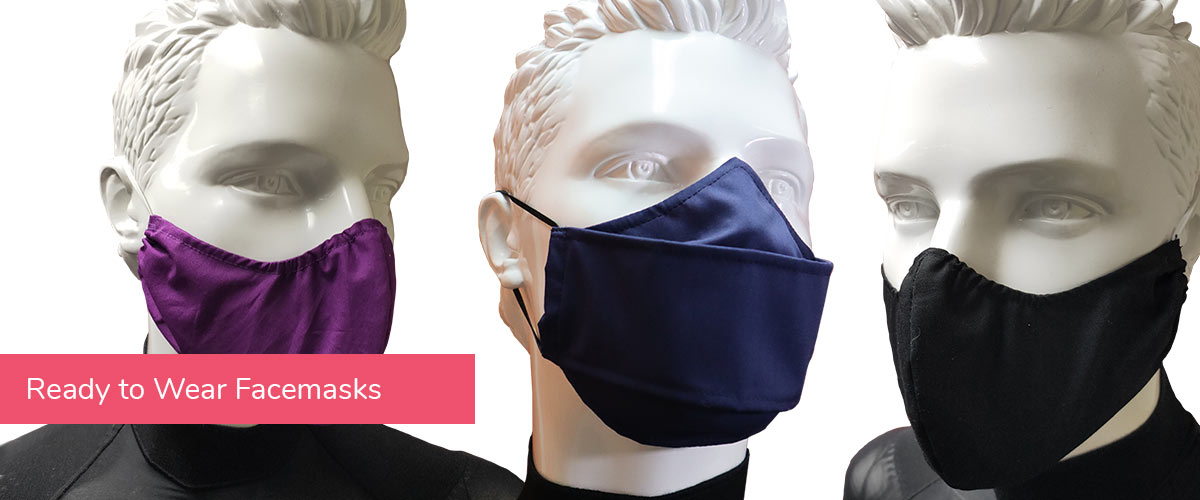 Learn more about our ready to wear facemasks